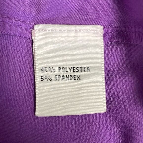 JOSEPHINE STUDIO Ladies Ruched Ruffled Vneck Short Sleeve Top Size Small - Picture 3 of 6